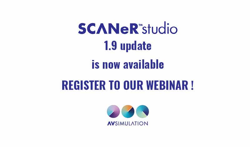 SCANeR studio 1.9 update is out !