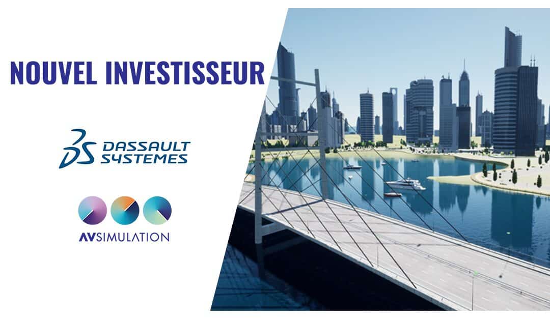 Dassault Systemes entre au capital de AVSimulation