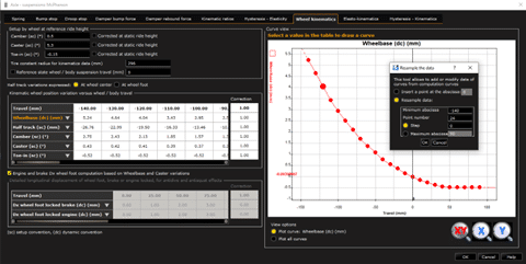 1-D curve data resampling